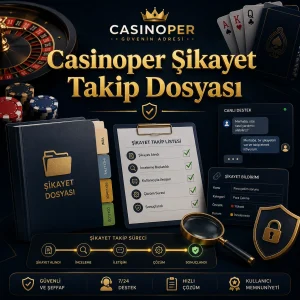 Casinoper Şikayet Takip Dosyası